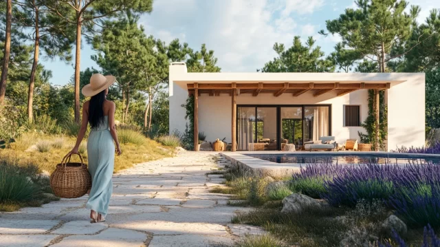 maison écologique en Espagne
